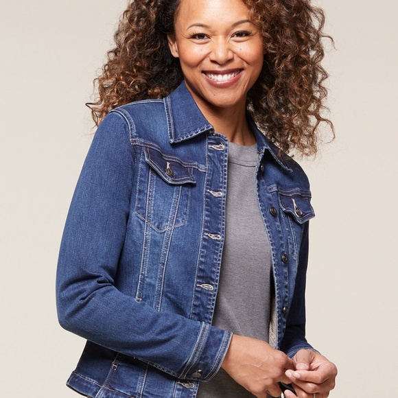 Kerrits Activewear In Motion Jean Jacket Size XSMIDNIGHT WASH / XS - Picture 5 of 10